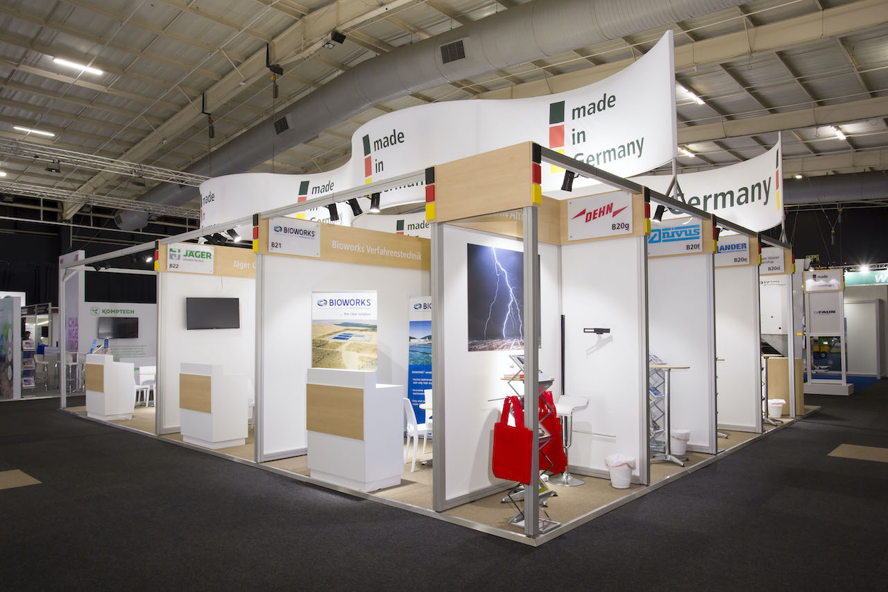 Germain Pavillion stand at Ifat Exhibition Stand Builders Johannesburg | Expo Guys