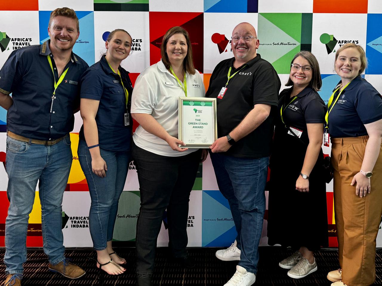 1. ANEW wins Indaba Green Stand Award