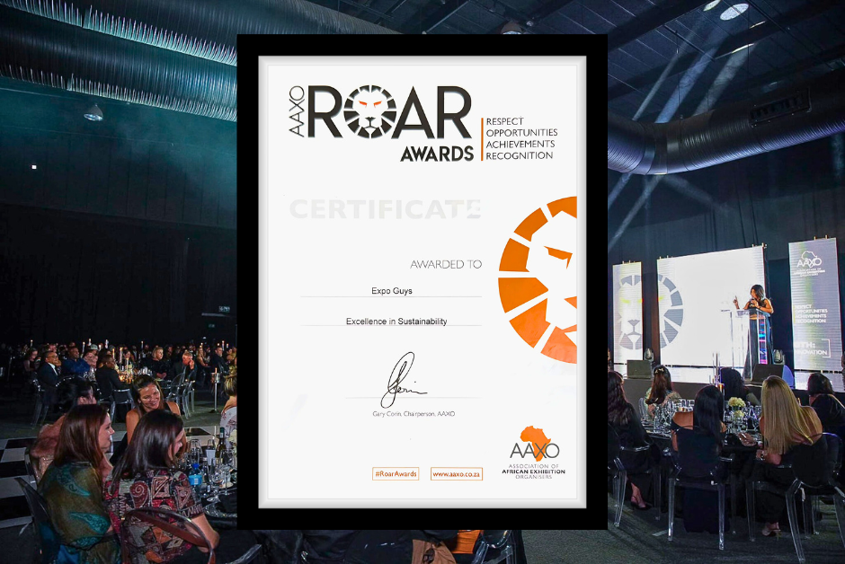 ExpoGuys Roar Sustainability Award